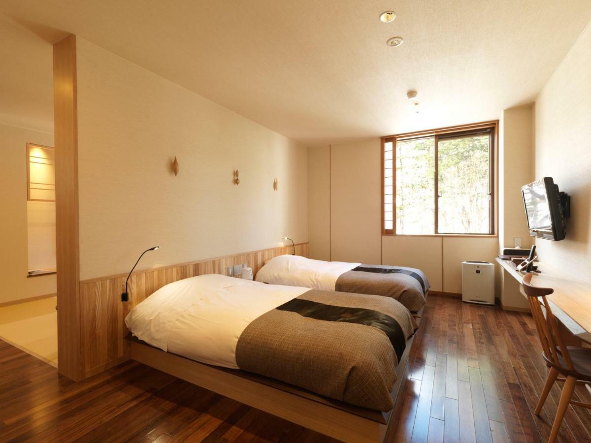 Niseko Konbu Onsen Tsuruga Moku-No-Sho Hotel Bagian luar foto