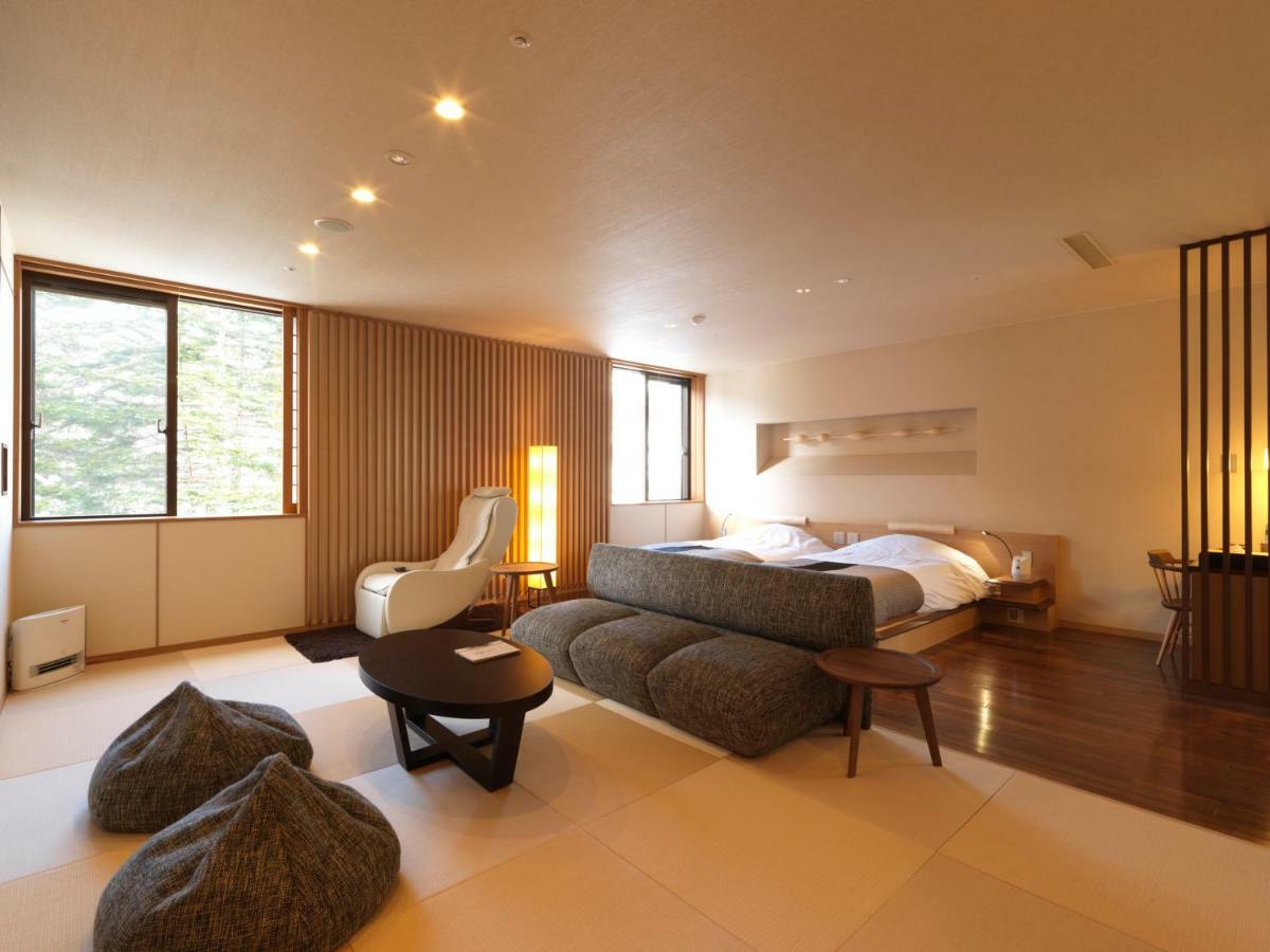 Niseko Konbu Onsen Tsuruga Moku-No-Sho Hotel Bagian luar foto